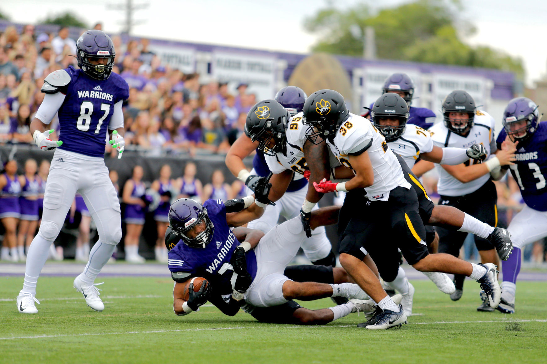 WSU FB vs Wayne State